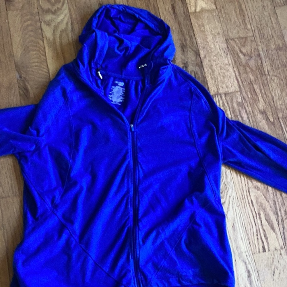 🧘‍♀️ EUC DANSKIN NOW ROYAL Blue Hoodie Loungewear